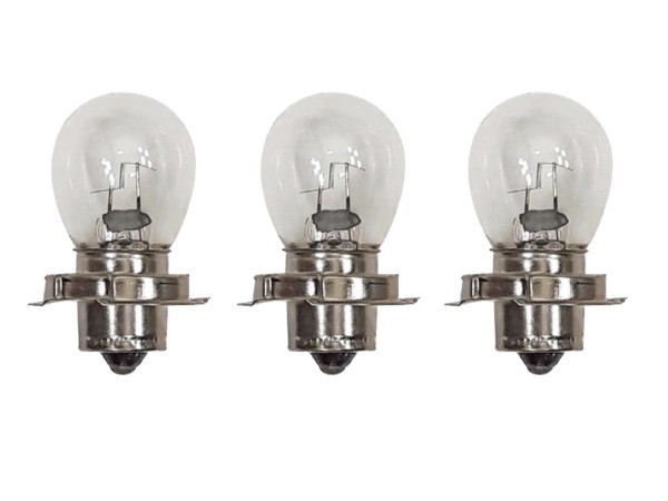 3x Glühbirne P26S 12V 15W Glühlampe E-Geprüft für Zündapp Hercules Kreidler