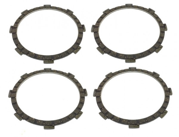 4x Kupplung Kupplungslamelle Reibscheibe Set für Yamaha DT FS1 RD 50