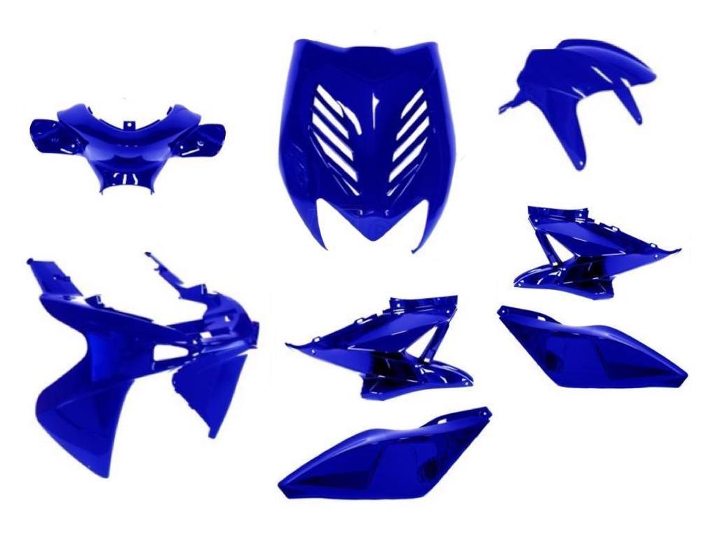 Verkleidungsset 8-teilig Verkleidung Komplett Blau für Yamaha