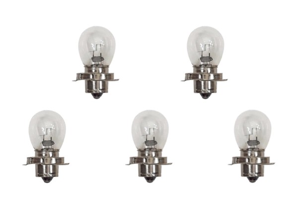 5x Glühbirne P26S 12V 15W Glühlampe E-Geprüft für Zündapp Hercules Puch