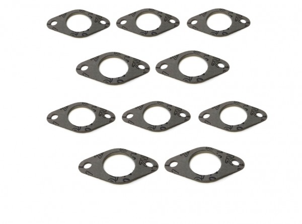 10x Auspuff Krümmer Dichtung für Yamaha Aerox BWS Neos, MBK Booster Nitro Ovetto 50