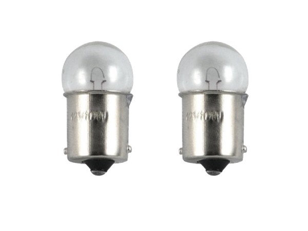 2x Glühlampe BA15S 12V 10W E-Geprüft für Zündapp Hercules Mofa Moped Bremslicht